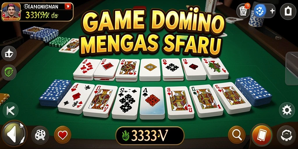Gameplay menarik dari permainan Domino di 333V.