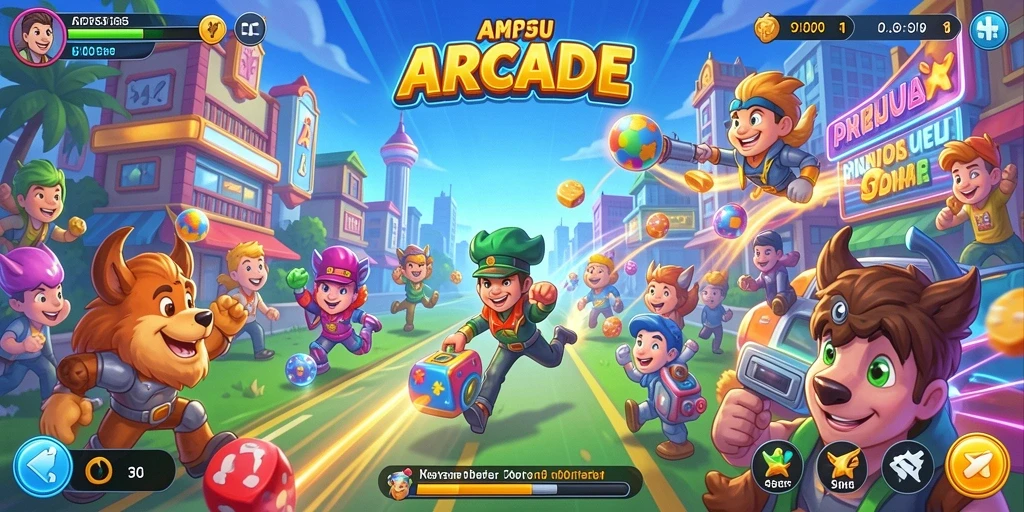 Screenshot menunjukkan gameplay seru dari API33 yang menakjubkan.