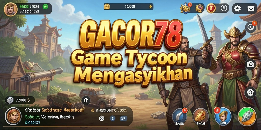 Tampilan gameplay GACOR78 yang menarik dan interaktif.