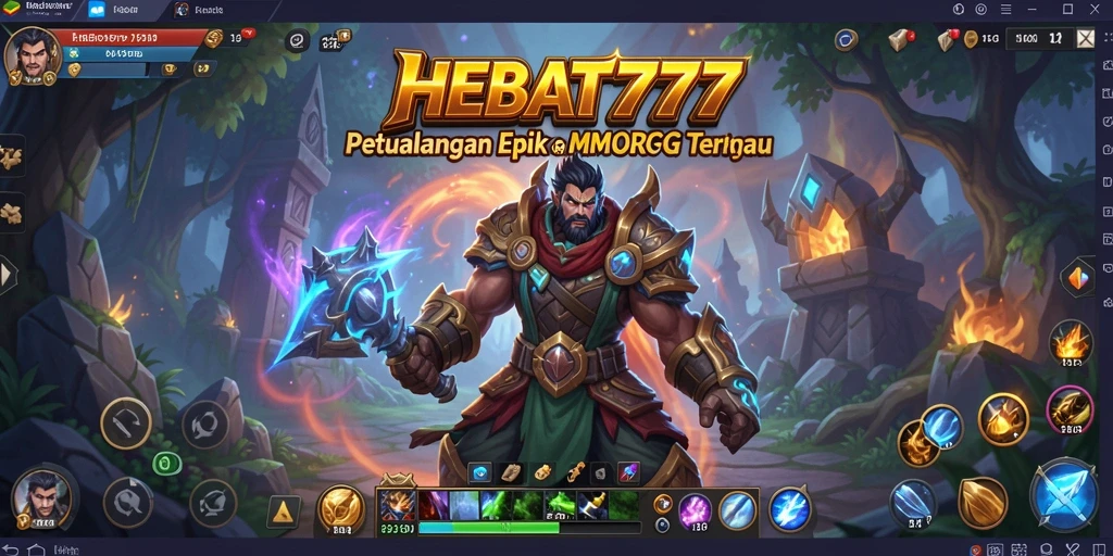 Tampilan gameplay HEBAT777 yang penuh aksi dan petualangan.