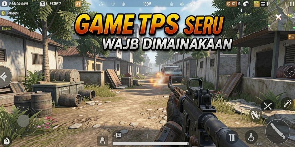Tangkapan layar gameplay RSNVIP menunjukkan aksi tembak-menembak yang intens.